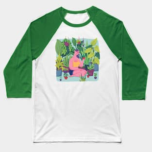 Plant Girl Baseball T-Shirt